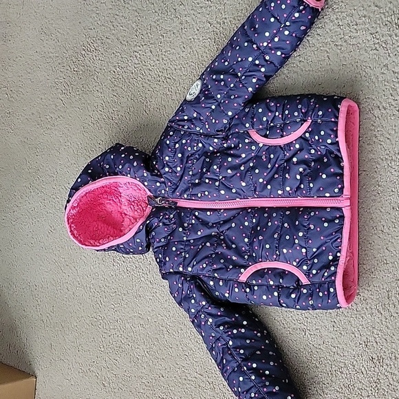 Zero Xposur Toddler Girl's Full-Zip Sherpa Lined Winter Coat
